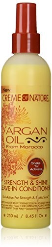 Argan Oil Creme Of Nature from Morocco Strength & Shine Leave-In Conditioner 8.45oz 250 ML ULT-115