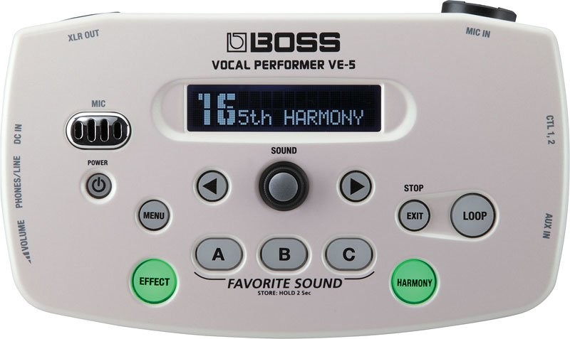 BOSS VE 5 Vocal Processor White