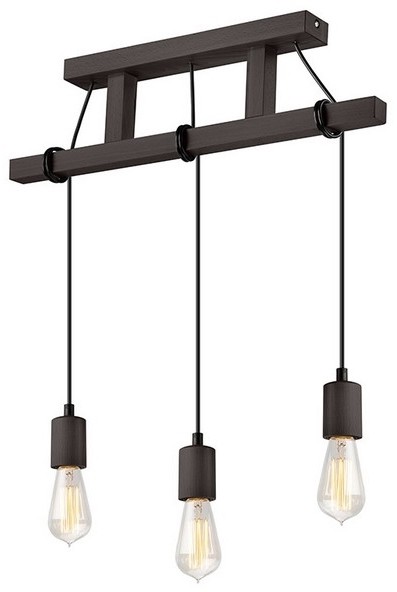 Lamkur Żyrandol na lince LEON 3xE27/60W/230V