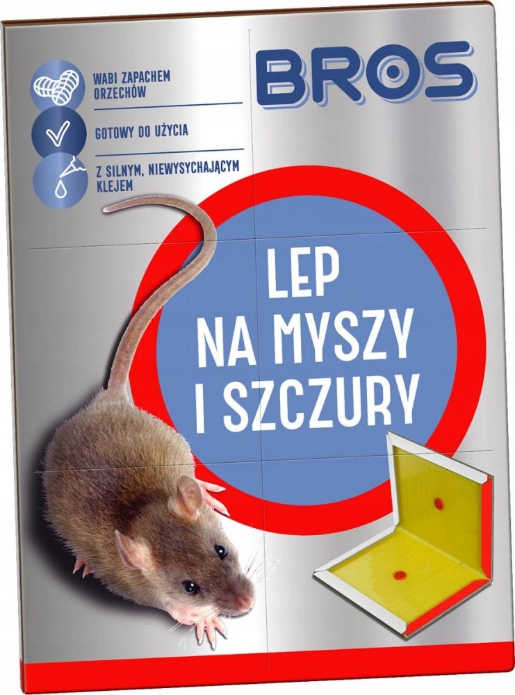 Bros Lep na myszy i szczury 1 szt