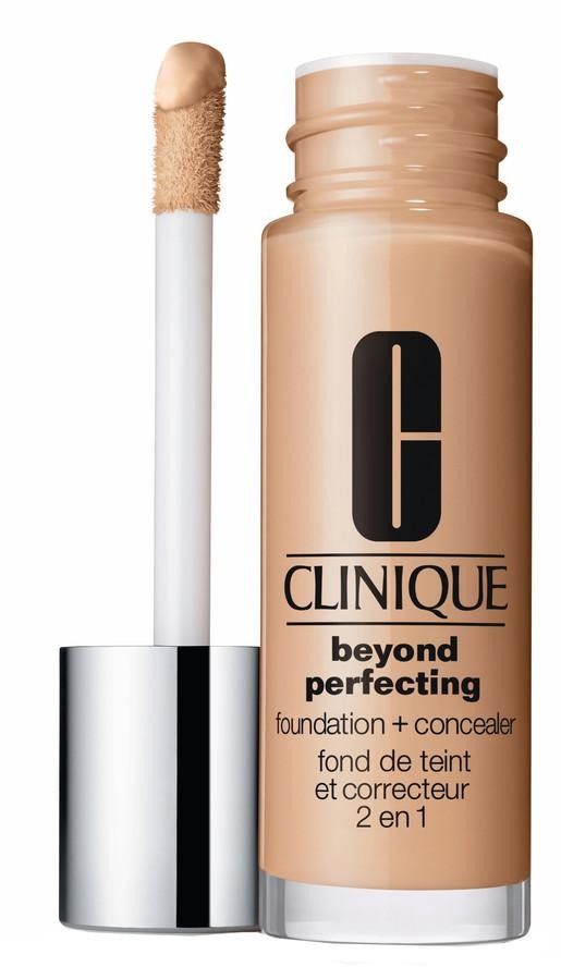 Clinique Beyond Perfecting Foundation + Concealer silnie kryjący podkład i korektor w jednym 07 Cream Chamois 30ml