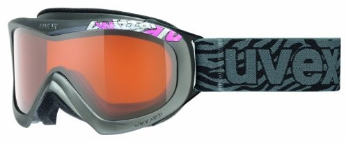Uvex dziecięce okulary narciarskie wizzard DL, One Size, czarny, jeden rozmiar S55381205700701