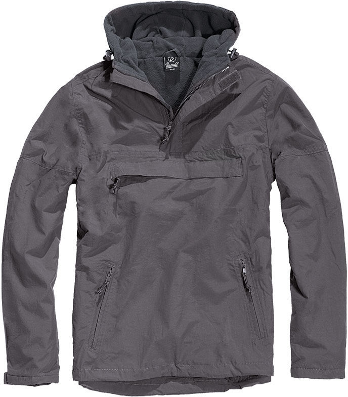 Brandit Kurtka Kangurka Zimowa Windbreaker Grafitowa 3001.5/S