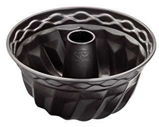 Dr Oetker Kaptur gugel hupf 22 cm, okrągła forma forma do pieczenia z drutu stalowego, ściągacz z powłoką zapobiegającą przywieraniu (kolor: brązowy), Liczba sztuk: 1 sztuka 4710