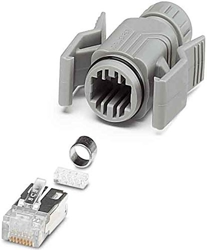 Phoenix zestaw skontaktuj się z osłony przeciwsłonecznej VS-08-T-RJ45/RJ45 modułowe IP67/IP67 1689475