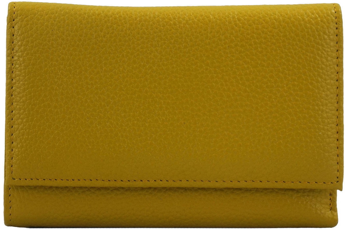 Barberini's Funkcjonalny portfel damski - Żółty ciemny - Barberini's
