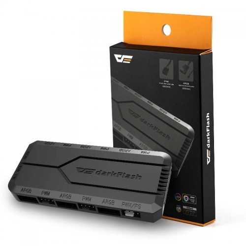 Darkflash Moduł kontroler RGB PWM do komputera Darkflash RC2 RC2