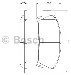 Bosch Klocki hamulcowe 0 986 424 799