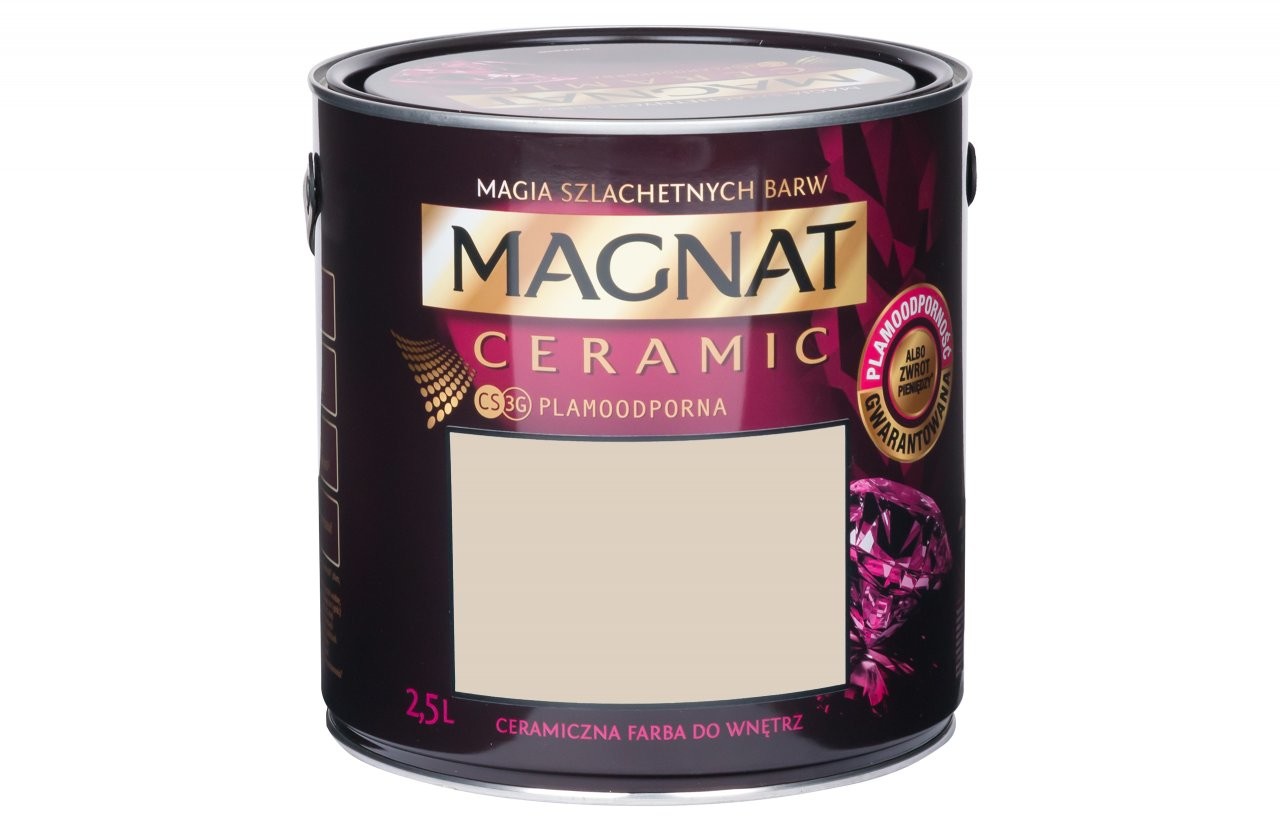 Magnat Farba ceramiczna kremowy jaspis C63 2,5L MAGNAT ABUTPB