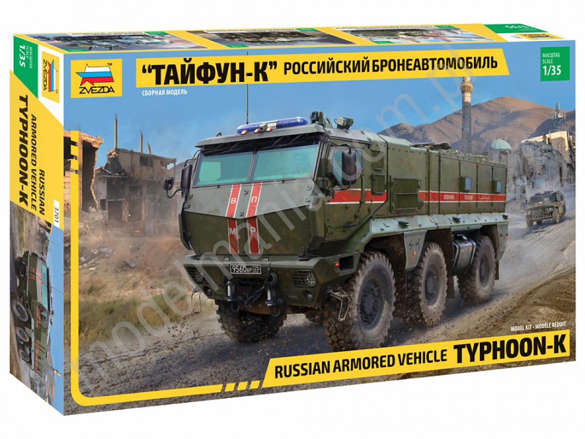 Zvezda Rosyjski pojazd pancerny Typhoon-K 3701