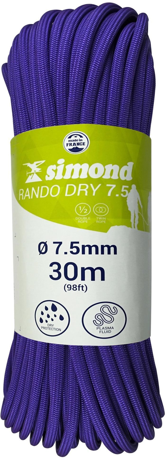Simond Lina połówkowa Rando Dry 7,5 mm x 30 m