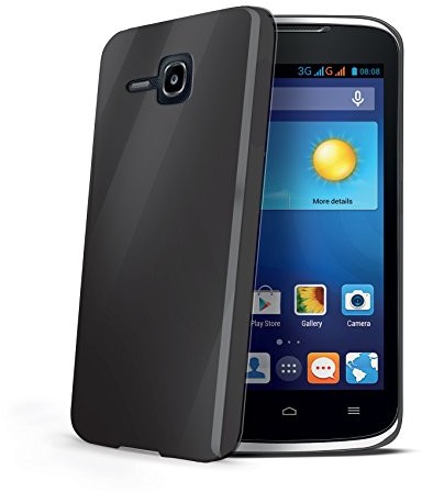 Celly Gelskin miękkie i elastyczne etui do Huawei Ascend Y520 - czarne GELSKIN484BK