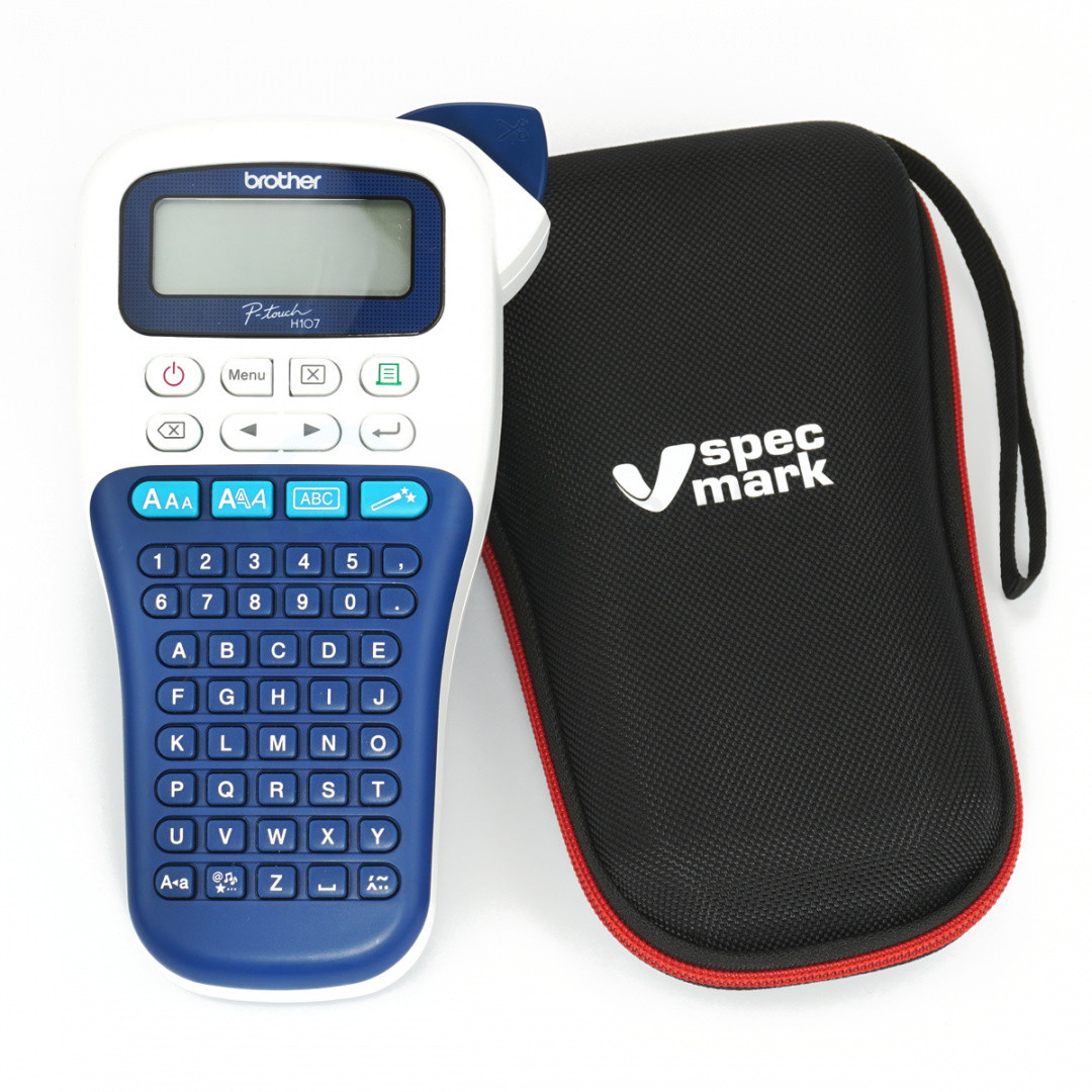 Brother Drukarka etykiet P-touch PT-H107B w walizce  D-PTH107B-ETUI