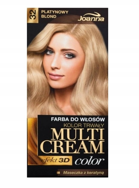Joanna Multi Cream Color, Platynowy Blond