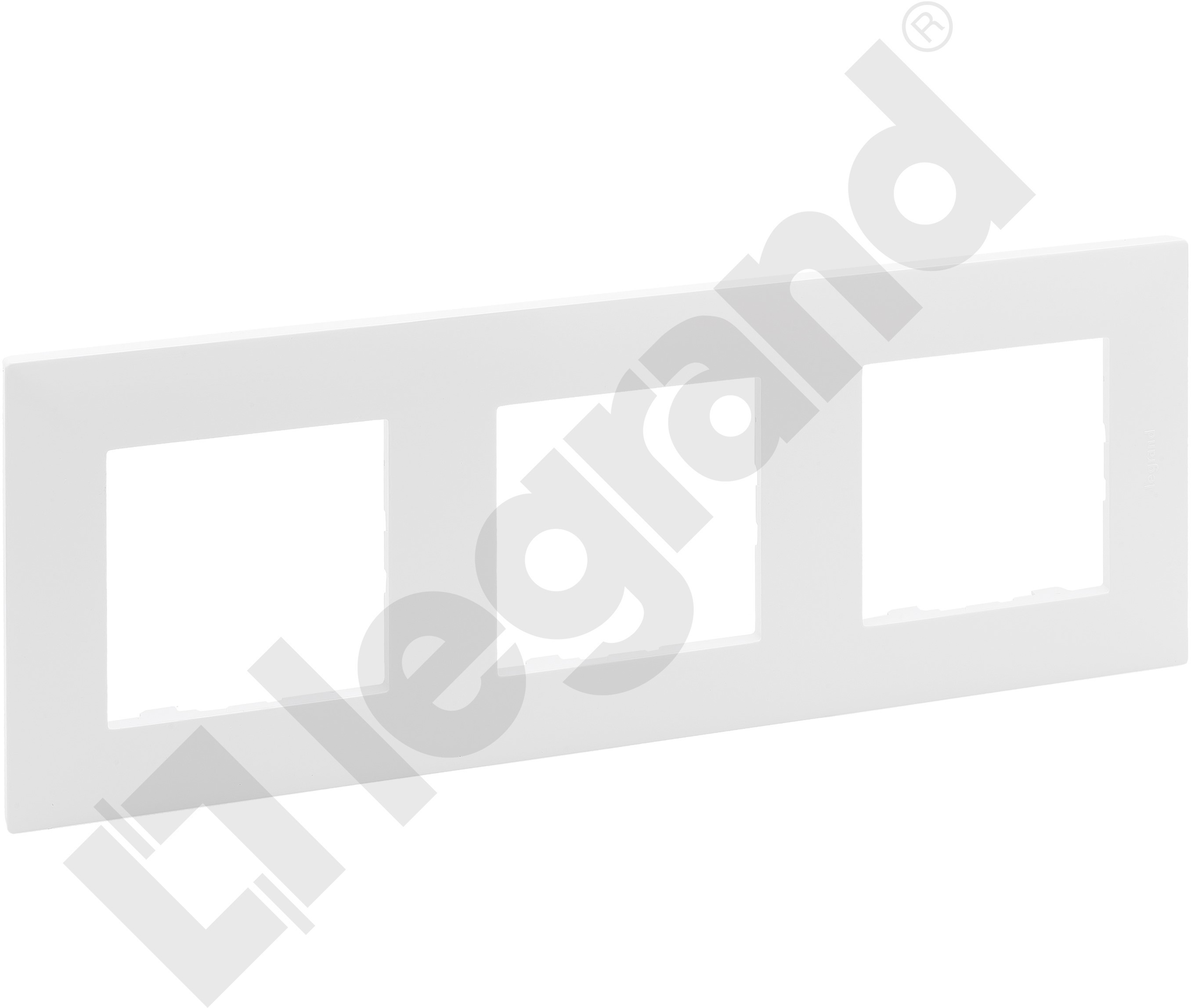 Legrand Ramka potrójna Niloe Step 863193 86 x 228 mm biała