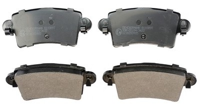 DENCKERMANN Klocki hamulcowe - komplet B110897