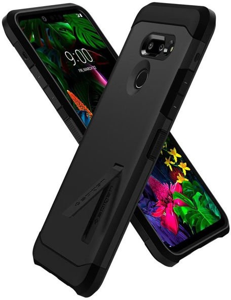 Spigen Etui Tough Armor do LG G8 ThinQ Black A32CS25980