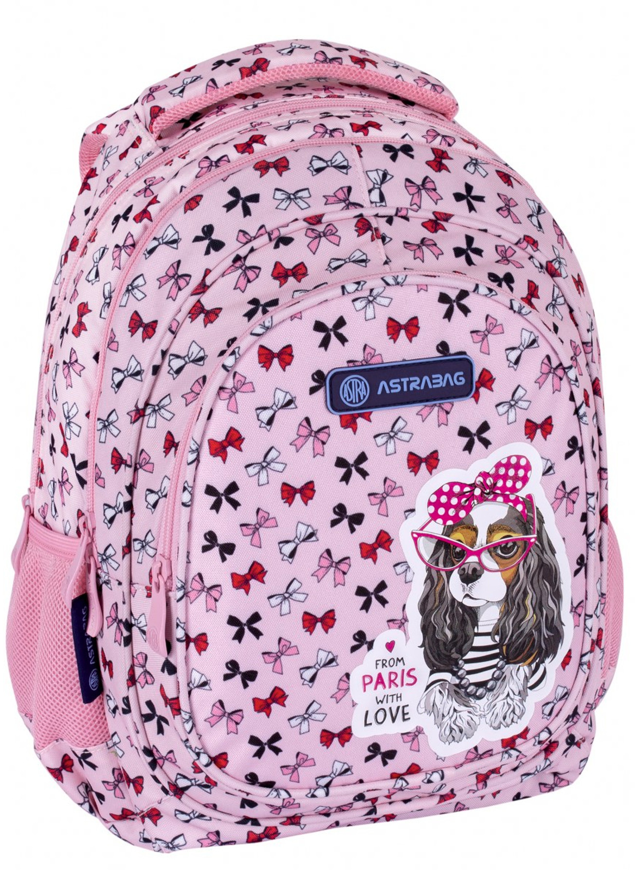 Astra Plecak szkolny AB330 Sweet Dog With Bows 502021562