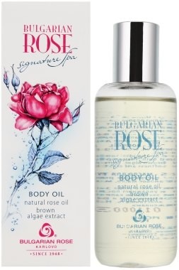 Rose Bulgarian Olejek do ciała z ekstraktem z brązowych alg - Bulgarian Brown Algae Extract Body Oil Olejek do ciała z ekstraktem z brązowych alg - Bulgarian Brown Algae Extract Body Oil