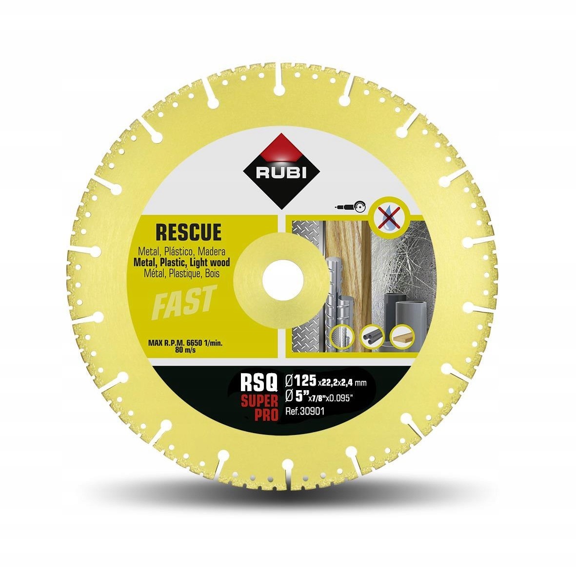 RUBI Rsq 115 Tarcza Diamentowa Superpro uniwers