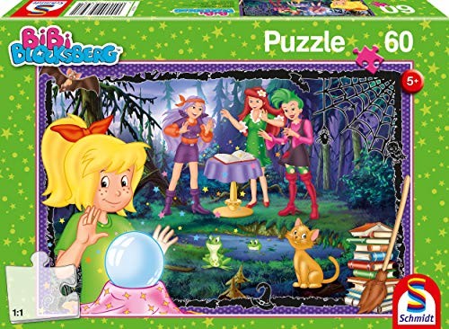 Schmidt Spiele Spiele 56398 Bibi Blocksberg, Voll verhext, 60 części puzzle dziecięce 56398