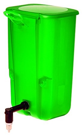 Kerbl Stały królik poidłowy 1000 ML z tworzywa sztucznego, zielony Nr art. 74205