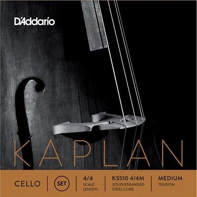 D'Addario ks510  zestaw 4/4L struny Cello kaplana KS510 4/4M