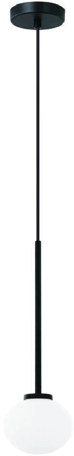 Orlicki Design Lampa wisząca 1 punktowa kula Ota I szklany klosz - Ota I