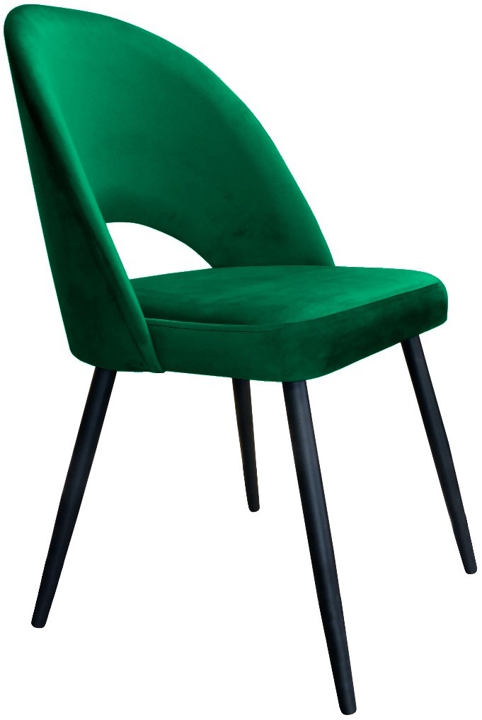 Atos Krzesło ISKAR VELVET zielone nowoczesne POLO-MG25