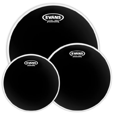 Evans Tom Pack ETP-G1CR naciągi perkusyjne, onyks/biały ETP-ONX2-R
