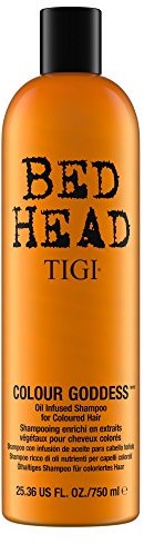 Tigi Bed Head Colour Goddess Oil Infused Shampoo 750 ML obudowa trisier koniec refleksu do włosów święci 750 ML 300461