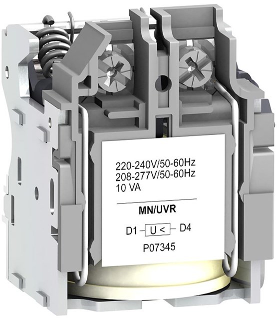 SCHNEIDER Mn 24v dc undervoltage release nsx100-6 LV429410