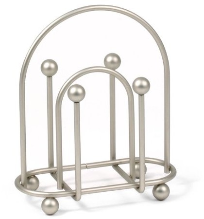 Spectrum uchwyt na serwetki z satynowanego niklu 40878