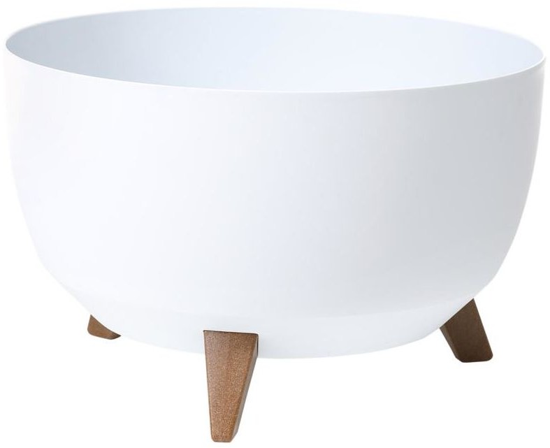 LAMELA Donica MISA ROMA śr. 40 cm biała