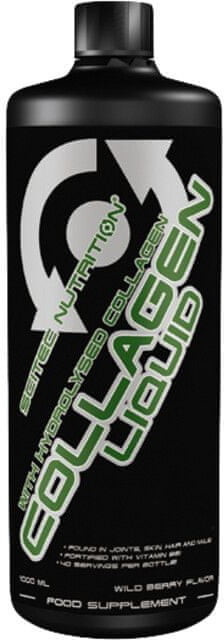 Scitec Nutrition Collagen Liquid 1000 ml podmuch dzikich jagód