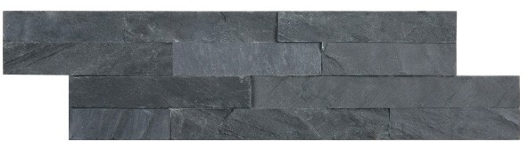 IRYDA Kamień naturalny Slate 10 x 35 cm black 0,42 m2