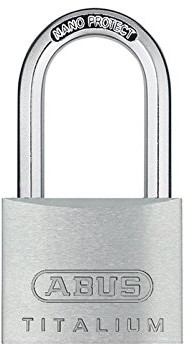 Abus ABUS 64TI/40hb40 Titalium Padlock 40 MM X 40 MM Long Shackle ABU64TI4040C