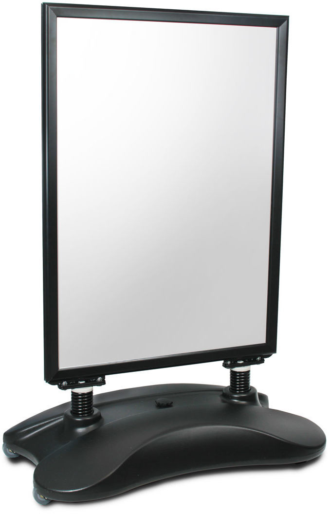 Potykacz reklamowy Waterbase Black A1 OWZ dwustronny