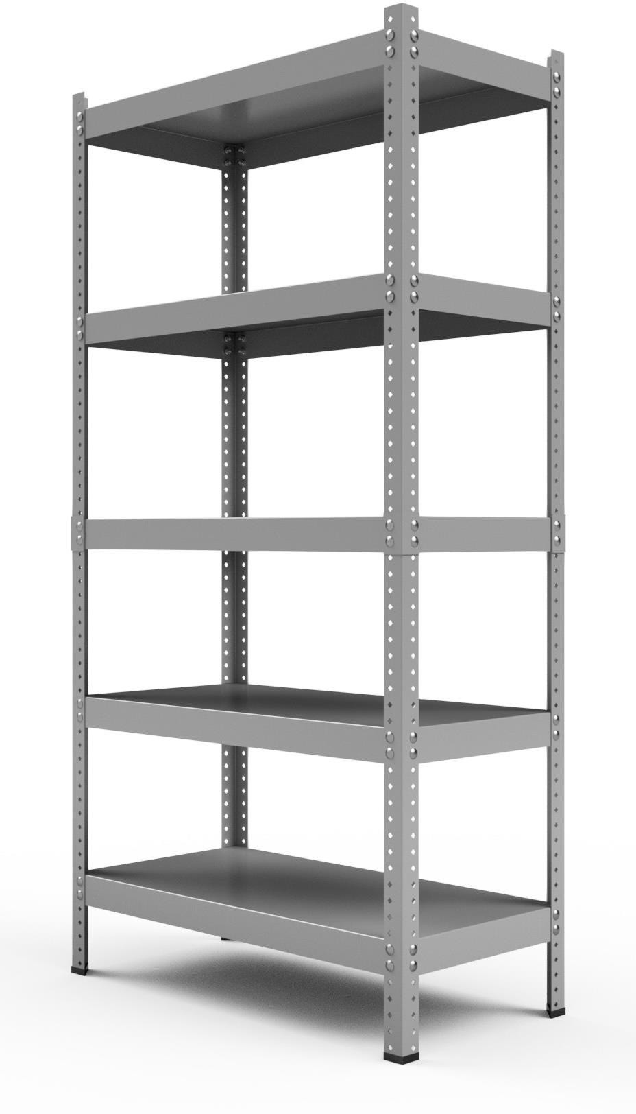 Marbo Regały Regał metalowy Hard Metal 220x100x50 5P 1125 kg hardmetal_220x100x50x5