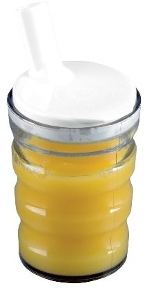 Homecraft Home Craft wylotem bezpieczne kubek do picia z otworem na mały, przezroczysty 091099589