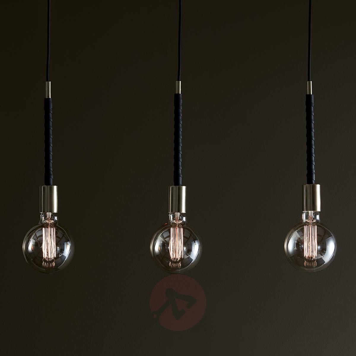 Markslojd 106708 Saddle Pendant 3L Brass-Black 106708