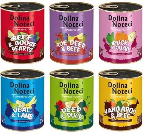 Dolina Noteci SuperFood MIX smaków 6x800g