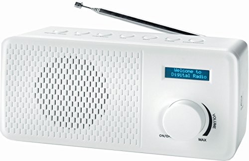 Denver DAB Digital Radio AM/FM Radio z podwójnym alarmom DAB 41 White 12216640