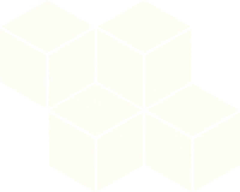 Paradyż Bianco Romb Hexagon Mozaika 20,4x23,8