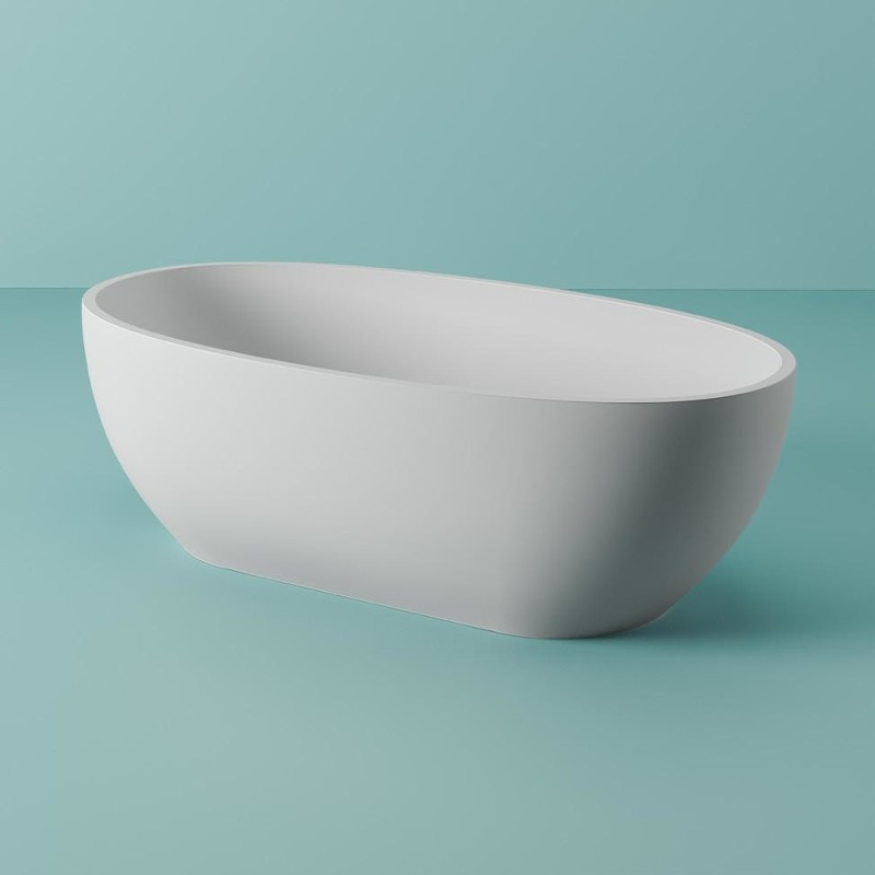 Art Ceram Bathtubs Hoop 170x70 cm biały połysk ACW00201