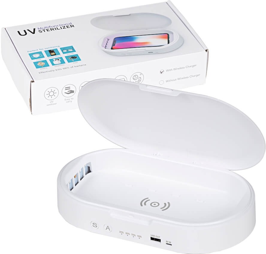 Delta Delta lampa UV-C sterylizator telefonów wireless charge aroma 5636