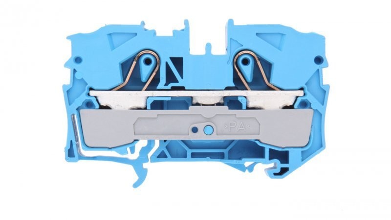 Wago Złączka szynowa 2-przewodowa 10mm2 niebieska 2010-1204 TOPJOBS 25szt 2010-1204