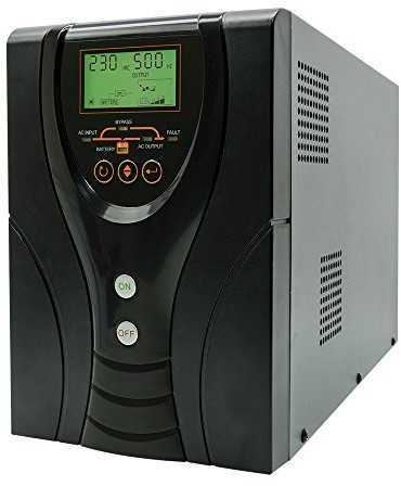 SilverCloud Backup-UPS, uninterruptible power supply (zasilaczy, silvercl oud 850 VA, czysty sinus, 850 VA/600 W, funkcja AVR, 2 ze stykiem ochronnym 5637