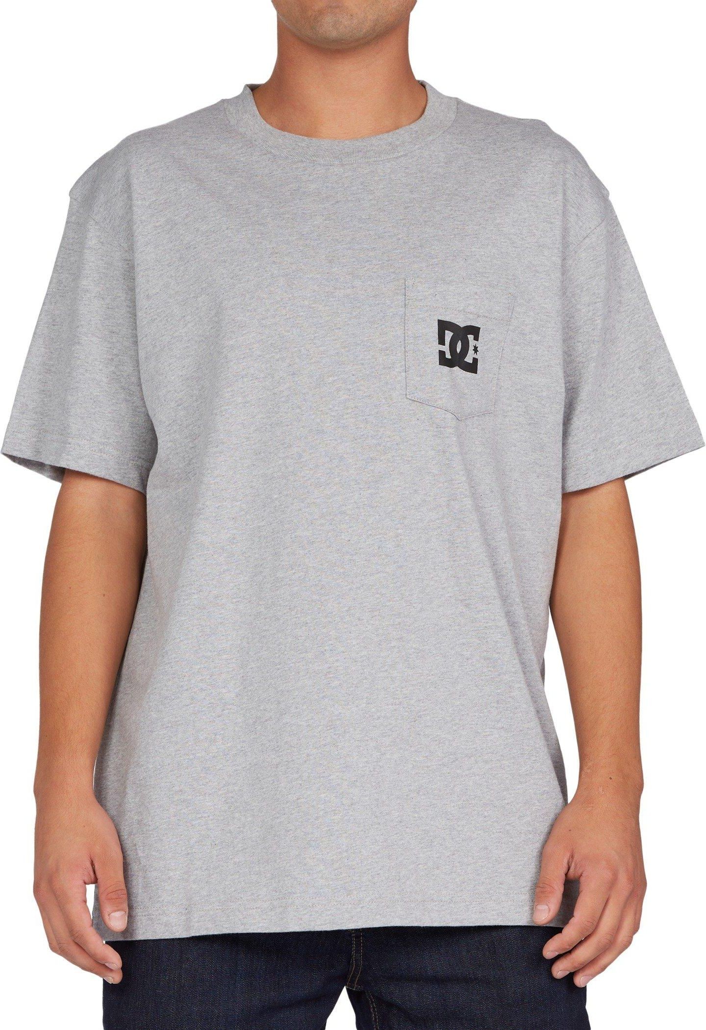 DC t-shirt STAR POCKET TEE Heather Grey KNFH
