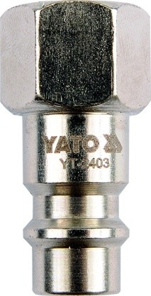 YATO Złącze, gwint wewnętrzny 1/4'' / YT-2403 / YT-2403